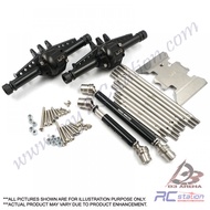 Yeah Racing #AXSC-S02 - Yeah Racing Chassis Upgrade Set For Axial SCX10 II AX90046