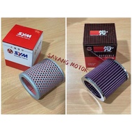 HIGH QUALITY K&N RACING AIR FILTER SYM 185 VF3I AIR FILTER OEM SYM CLEANER