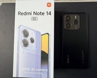 紅米 Redmi Note 14 5G 12+512GB 黑色行貨全套