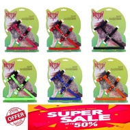 【SpendWithJoy】 Pet Cat Traction Harness Belt Cat Kitten Halter Belt Leash