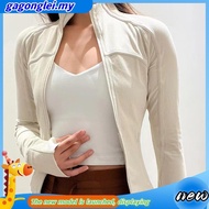 Lululemon Ribbed Nu lu Cropped Define Jacket
