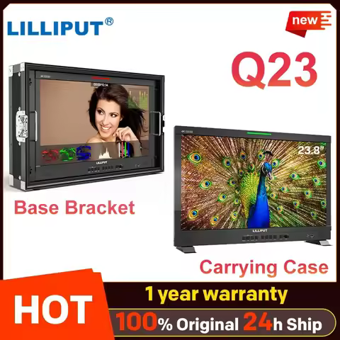 LILLIPUT Q23 23.8 inch 4K 12G-SDI Professional Broadcast Production Studio 3D-LUT HDR Gammas Monitor