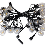 Outdoor LED bulb G40 string lights solar camping lights for courtyard, holidays, and gardens