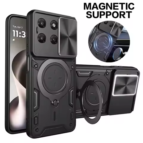 Shockproof Ring Holder Armor Funda For Motorola G37 G47 G67 G77 G57 G67 Power Case Lens Protection P