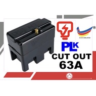PLK 60/CO CUT OUT FUSE HOLDER 60A 250V (WITHOUT FUSE)