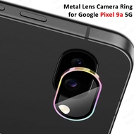 ​Camera Lens Protector For Google Pixel 9a 3D Metal Ring Lens Glass GooglePixel9a Pixel9a 9 A 5G Bac