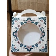 20 PCS Paper Box Souvenir Plates 21 X 3 X 21 Cm