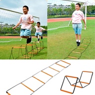 JWENTY Soccer Speed Ladder, Instant Set-up Orange Agile Ladder, Flexibility Multifunctional Foldable