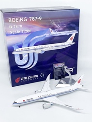 1: 200 China International Airlines B787-9 Passenger Aircraft Simulation Aircraft Model Alloy Nation
