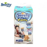 Pampers Sweety Popok Silver Pants M 30 - Popok Sweety - Pampers Sweety - Popok Celana - Pampers Celana - Pampers Murah