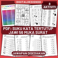 PDF Latih Tubi Suku kata tertutup Jawi Siri 1 membaca menulis Jawi suku kata Jawi untuk pra sekolah 