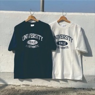 Yale Authentic University T-shirts big size t-shirts 7XL 6XL 5XL 4XL 3XL 2XL korean unisex t-shirts 