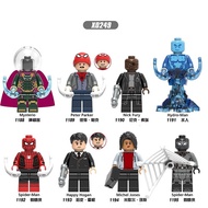 Building Blocks Spiderman Movie Far From Home Bricks Mysterio Hydro-Man Peter Parker Spider-Man Minifigures Toys For Children X0249