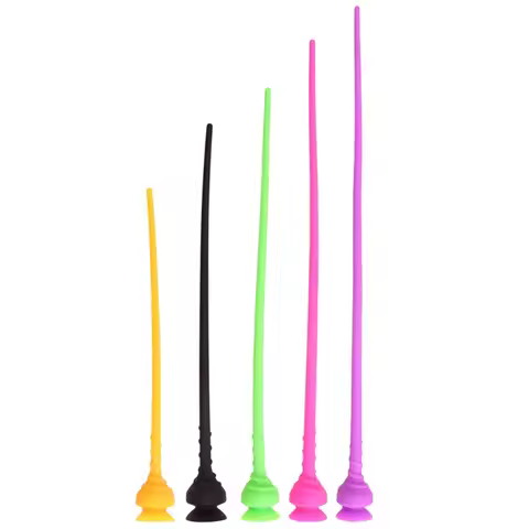 Flexible Silicone Urethral Sound with Flared Base, Urethral Dilator Plug for Men Training