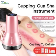 Automatic scraping cupping massage heating meridian dredging artifact detox massager cupping scrapin