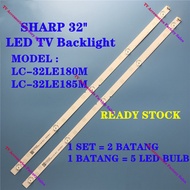 SHARP 32"LED TV BACKLIGHT LC-32LE180M LC-32LE185M LAMP BAR EVERLIGHT LBM320E0501-JJ-3(0)