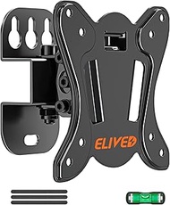 ELIVED TV Wall Mount Small Monitor Mount Bracket with Adjustable Tilt Swivel for Most 13-30 Inch LED