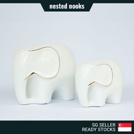 Ceramic Elephant Home Decor, Modern Elephant Home Decoration, Ceramic Elephant Home Display