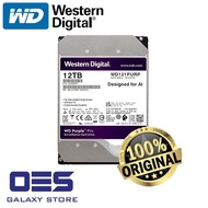 WESTERN DIGITAL WD121PURP HDD 12TB 7200RPM / 256MB 3.5-inch SURVEILLANCE PURPLE PRO Internal Hard Di