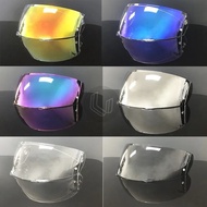 I90 Helmet Visor For HJC I90 I91 Hj-33 Motorcycle Helmet Visor Goggles Plating Silver Red