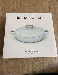 🟠全場最平🟠入伙最佳禮物🟠SMEG🟠24CM 26CM 琺瑯鍋🟠工業風 北歐風 原木風 聖誕新年入伙禮物 孖人牌 百佳 惠康印花 復古傢具 復古廚具