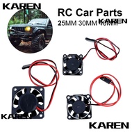 KAREN1 Cooling Fans RC Model Parts 25MM 30MM 40MM  Products RC Car Parts ESC fan