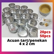 20pcs 50pcs acuan bisscoof acuan tart acuan bulat tartles egg tart acuan cheese tart tart shell acua