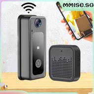 [mmise.sg] Wireless Camera Doorbell LED Night Vision Smart Video Doorbell 1080HD Live Image