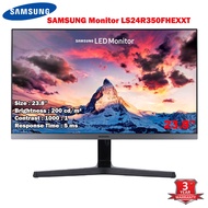 MONITOR (จอมอนิเตอร์) SAMSUNG LS24R35AFHEXXTขอบเงินVA/  LF24T350FHEXXTขอบดํา 23.8 IPS 75Hzประกัน 3ปี