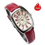 นาฬิกาข้อมือผู้หญิงCasio Standard สายหนังแท้ สีแดง ทนทาน กันน้ำได้ 🔥มีรับประกัน1ปีเต็ม🔥 นาฬิกาแบรน casio ของแท้100% รุ่น LTP-1208E-9B2 ใหม่ล่าสุด (จัดส่งฟรี) นาฬิกาข้อมือผญ ผช ยี่ห้อที่ดีที่สุด นาฬิกาผู้หญิง นาฬิกาผู้หญิงวัยรุ่น ขายดี สไตล์วินเทจ