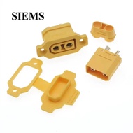 XT90E-F XT90 Connector lithium battery charging port plug XT90 Mountable Connector Yellow Socket for