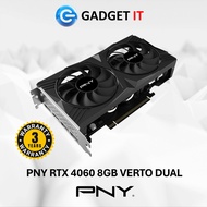 PNY GEFORCE RTX 4060 8GB VERTO DUAL FAN DESKTOP GRAPHICS CARD GPU | NVIDIA | GADGET IT | RTX4060