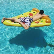 พิซซ่าสระว่ายน้ำวงกลมยักษ์พองว่ายน้ำวงกลม 180 ซม. สำหรับผู้ใหญ่ Boia Piscina Inflatable Futon Bed