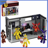 MOC Five Nights At Freddy Security Room Scene Building Blocks Bricks Boxed Puzzle Building Block Toy