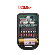 【High quality】330Mhz Auto Gate Remote Control SMC5326 433Mhz 8DIP Switch AutoGate Door Remote Control  12V 23A Battery (