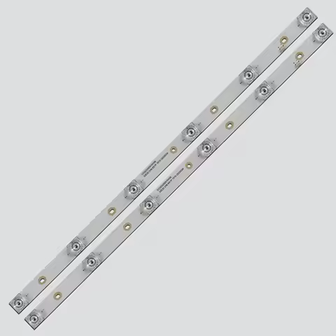 6V 510mm 2Pcs/Set Bar LED TV Backlights For 32 Inch CC02320D510V11 LED Strips WD32E20 2X6 6S1P 0D25 