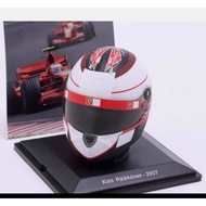 Kimi Ferrari F2007 F1 Ferrari Fleet Helmet Model 2007 Helm 1: 5 Spark