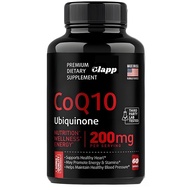 跨境热销保健品爆款 CoQ10 200mg补充剂胶囊