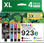 E-Z Ink 923 Ink cartridges for HP Printers Replacement for hp 923 923xl Ink cartridges Combo Pack fo