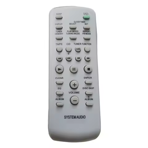 NEW Replace Remote Control FOR SONY CD HIFI System Audio CMT-NEZ3 CMT-NEZ5 CMT-HPX10W A1108432B A106