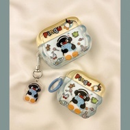 Ready Stock Fun Enterprise Earphone Case Penguin Wear Earphones Suitable for Airpodspro3 Protective 