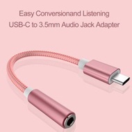 Type-C To 3.5mm Audio Adapter, USB C Headphone Jack Digital Aux Adapter, Headphone USB C Adapter, Ty