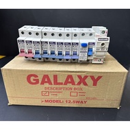 DB| [SET DB] DB box Full Set 8Way full set incoming 63Amp 100mA Brand Maxguard/TBC