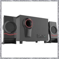 (TFAW) Computer Speakers Wooden 2.1 Multimedia Subwoofer Bluetooth Audio USB Laptop Speakers Bluetoo