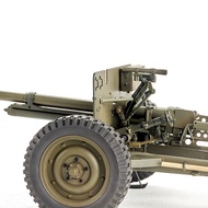 ❀arinola Radio Control Car Part M3 37mm Anti-Tank Gun for FMS 1/12 Willys Buggy