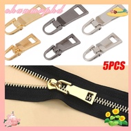 CHANMVPHD 5pcs Zipper Pull Replacement Clothes Detachable Metal Zip