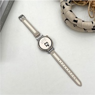 Cho Garmin Lily 2 Dây Đeo mỏng vải da Watchband cho Garmin Lily 2 Dây Đeo mỏng mỏng Vòng đeo tay cho