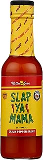 Slap Ya Mama Louisiana Style Hot Sauce, Cajun Pepper Flavor, 5 Ounce Bottle, Pack of 1