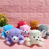 PROMO !!! bear mini boneka beruang kecil boneka kecil untuk buket bunga cocok untuk bucket /kado/souvenir , mainan boneka , boneka mini , boneka wisuda