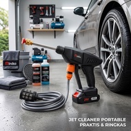 Jet Steam Cleaner 21Volt / Alat Steam Cuci Motor & Mobil / Jet Steam 21Volt MINIKO